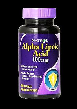 ΕΙΔΙΚΑ ΣΥΜΠΛΗΡΩΜΑΤΑ NATROL Alpha Lipoic Acid, 100 mg, 100 Capsules      