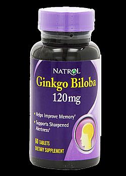 ΕΙΔΙΚΑ ΣΥΜΠΛΗΡΩΜΑΤΑ Natrol Ginkgo Biloba 120mg Tablets, 60-Count  