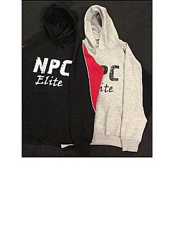 N.P.C. Active Wear/Interlock Hooded Fleece Pullover