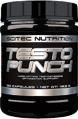 SCITEC NUTRITION/Testo Punch 120 caps