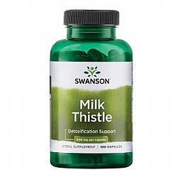 SWANSON MILK THISTLE 500 mg 100 CAPS