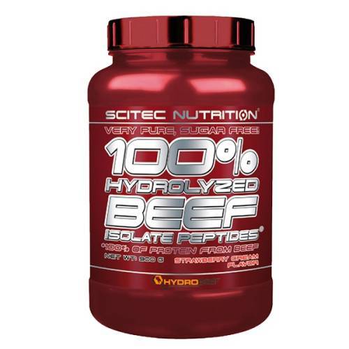 SCITEC NUTRITION  100% HYDRO BEEF PEPTIDE 900 GR