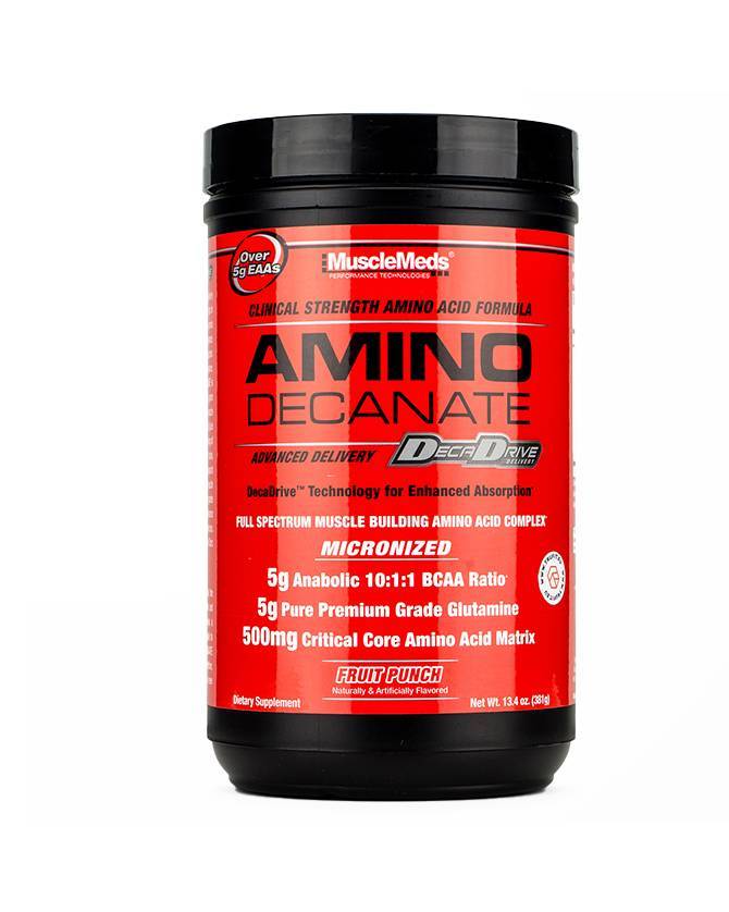 MUSCLEMEDS AMINO DECANATE  378 GR