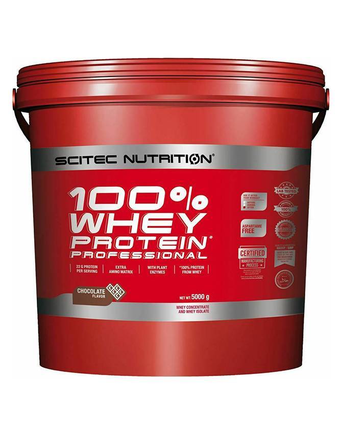 SCITEC NUTRITION 100% WHEY PROFESSIONAL 5000 GR